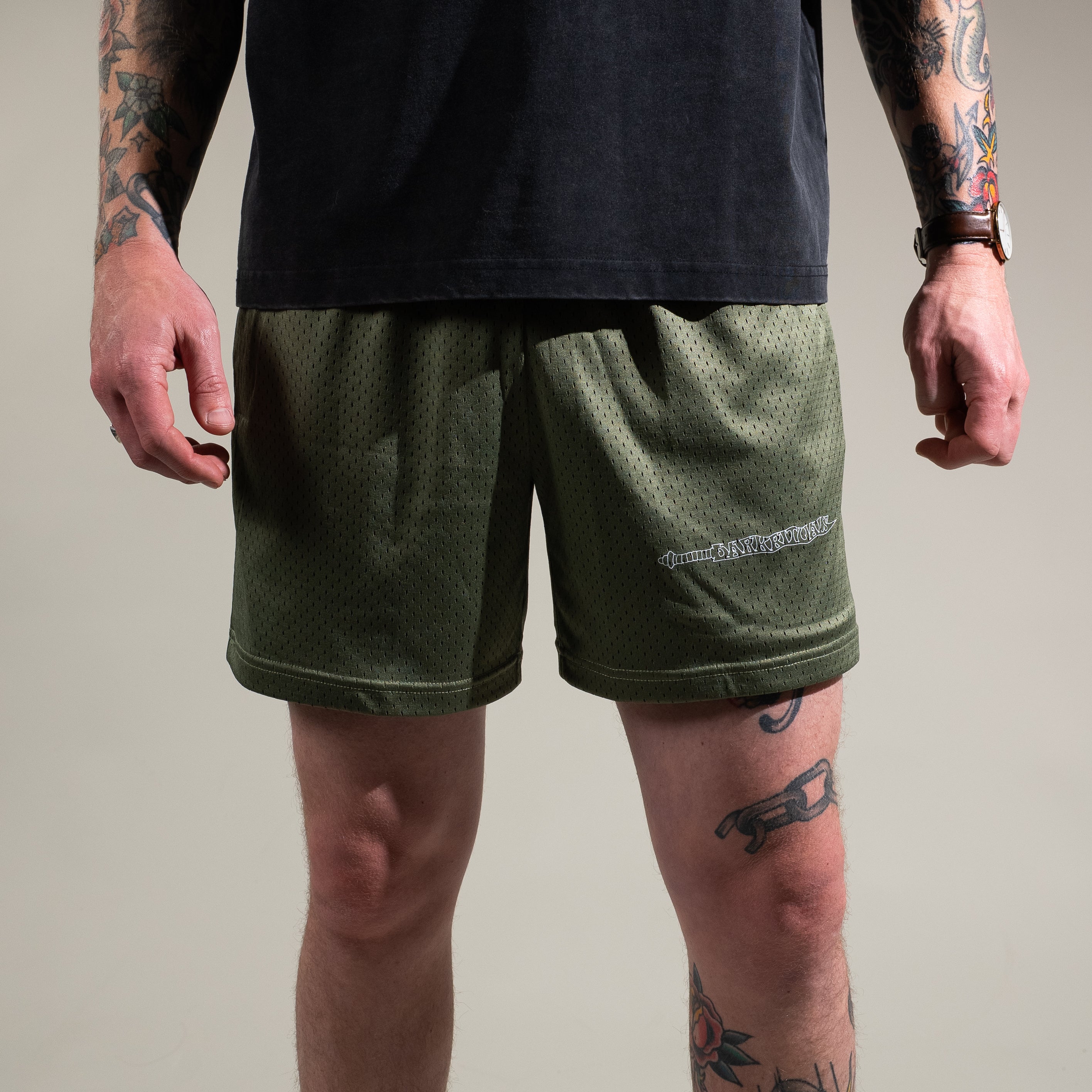 Retro Dagger Gym Shorts