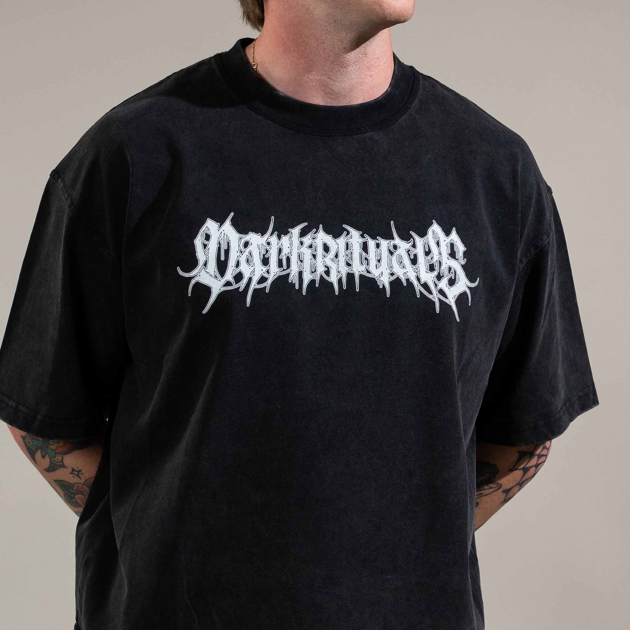 Heavy Metal Cropped Tee