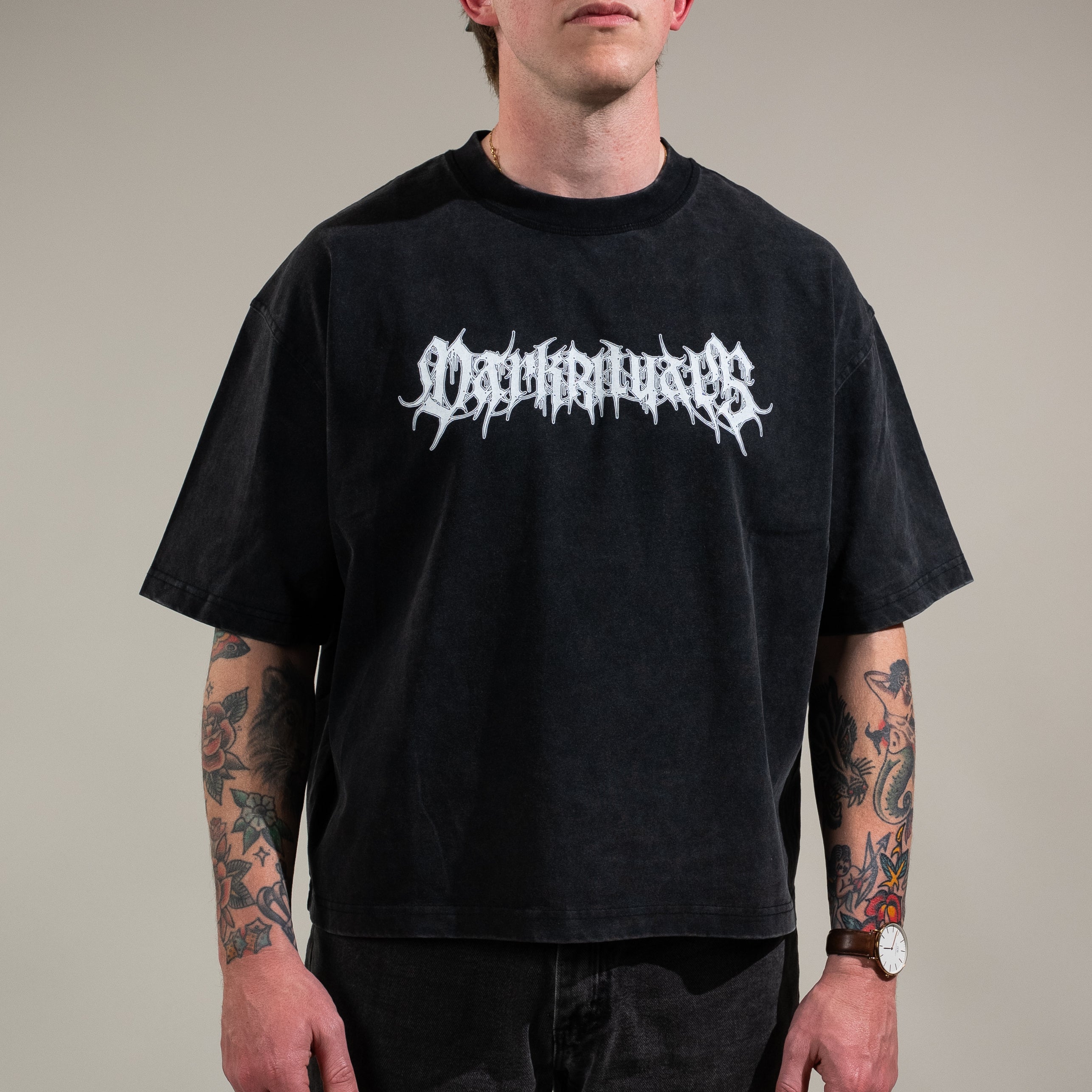 Heavy Metal Cropped Tee